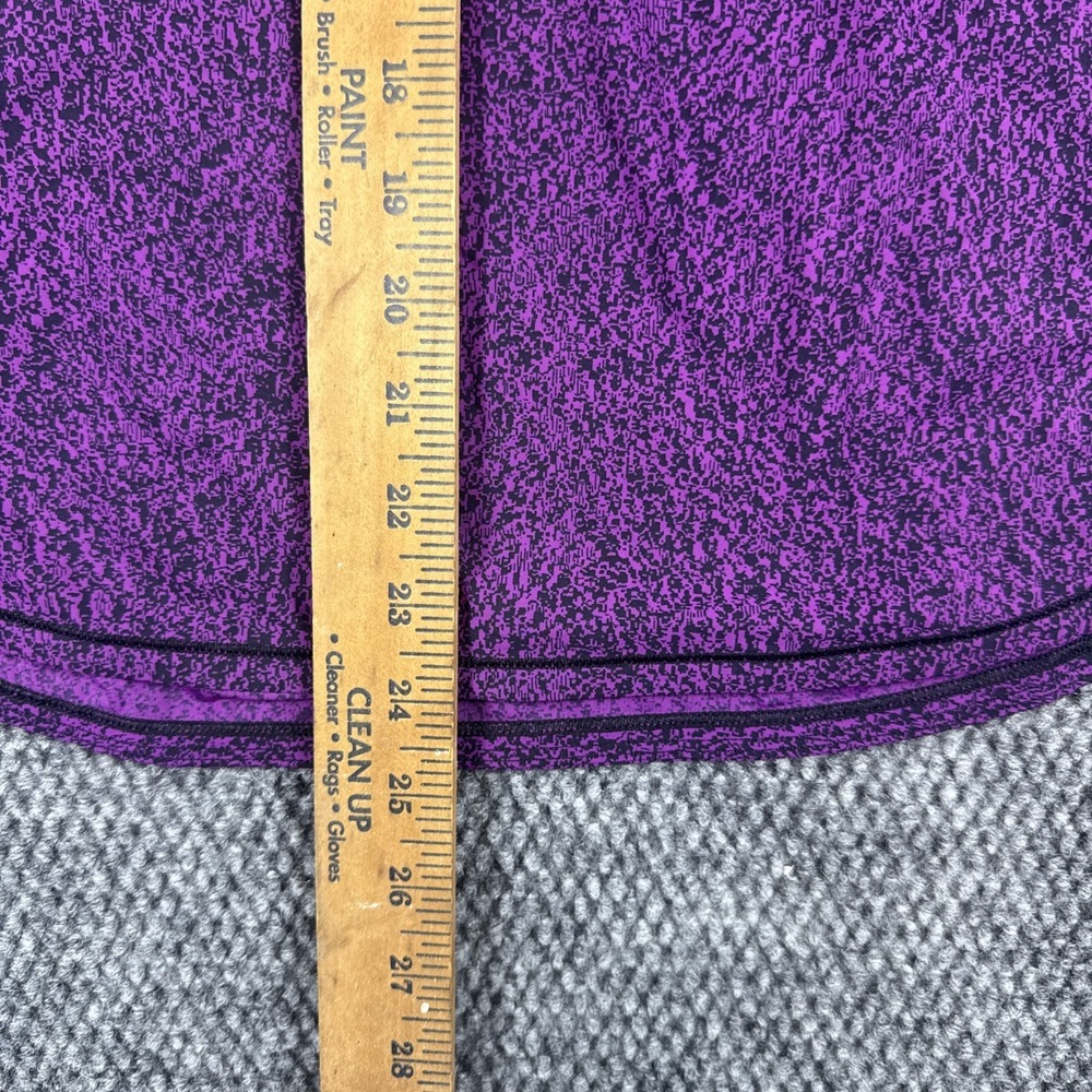 Lululemon Sculpt Tank II Top M Circuit Aurora Black Purple Mesh Sleeveless Yoga - Picture 7 of 9